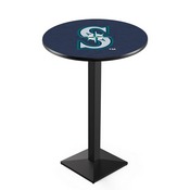 L217 Seattle Mariners Pub Table by HBS, AGS-L217B3630MLBSea