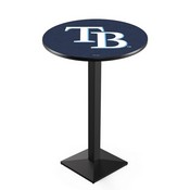 L217 Tampa Bay Rays Pub Table by HBS, AGS-L217B3630MLBTam