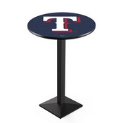 L217 Texas Rangers Pub Table by HBS, AGS-L217B3630MLBTex