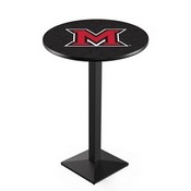 L217 - Miami (OH) Pub Table by Holland Bar Stool Co., L217BMia-OH
