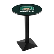 L217 - Ohio University Pub Table by Holland Bar Stool Co., L217BUnivOH