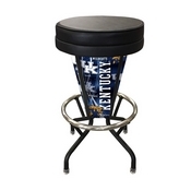 Lighted Kentucky Swivel Bar Stool By Holland Bar Stool Co., L500030KentkyBlkVinyl