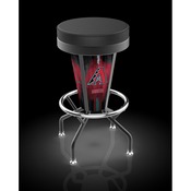 L5000 Arizona Diamondbacks 30" Lighted Bar Stool with Black Wrinkle Finish by Holland Bar Stool Co., L500030MLBAriBlkVinyl
