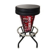 Lighted Unlv Swivel Bar Stool By Holland Bar Stool Co., L500030UNevLVBlkVinyl