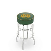L7C1 Notre Dame (Vintage) Double-Ring Swivel Stool with Chrome Finish by Holland Bar Stool Co., AGS-L7C125-07NotreD