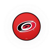 L7C1 - 4 Carolina Hurricanes Cushion Seat with Double-Ring Chrome Base Swivel Bar Stool by Holland Bar Stool Company
