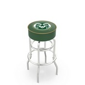 L7C1 Colorado State Double-Ring Swivel Stool with Chrome Finish by Holland Bar Stool Co., AGS-L7C125ColoSt