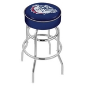 L7C1 Gonzaga Double-Ring Swivel Stool with Chrome Finish by Holland Bar Stool Co., AGS-L7C125Gonzga