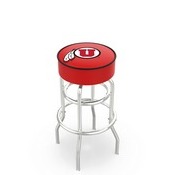 L7C1 Utah Double-Ring Swivel Stool with Chrome Finish by Holland Bar Stool Co., AGS-L7C125UtahUn