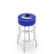 L7C1 Vancouver Canucks Double-Ring Swivel Stool with Chrome Finish by Holland Bar Stool Co., AGS-L7C125VanCan