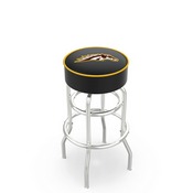 L7C1 Western Michigan Double-Ring Swivel Stool with Chrome Finish by Holland Bar Stool Co., AGS-L7C125WestMI