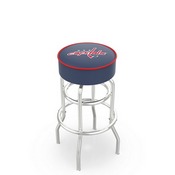 L7C1 Washington Capitals Double-Ring Swivel Stool with Chrome Finish by Holland Bar Stool Co., AGS-L7C125WshCap