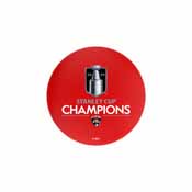 L7C3C Florida Panthers - 2024 Stanley Cup Double-Ring Swivel Stool with Chrome Finish by HBS AGS-L7C3C25FlaPanCup24