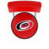L7C4 - Chrome Double Ring Carolina Hurricanes Swivel Bar Stool with a Back by Holland Bar Stool Company