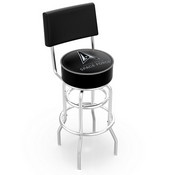 L7C4 U.S. Space Force Double-Ring Swivel Stool with Chrome Finish by Holland Bar Stool, AGS-L7C425SpaFor
