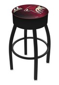 L8B1 Arizona Coyotes Swivel Stool with Black Wrinkle Finish