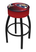 L8B1 Florida Panthers Swivel Stool with Black Wrinkle Finish