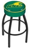 L8B1 Kentucky State University Swivel Stool with Black Wrinkle Finish