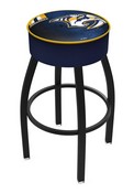 L8B1 Nashville Predators Swivel Stool with Black Wrinkle Finish