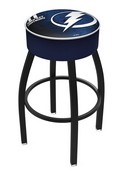 L8B1 Tampa Bay Lightning Swivel Stool with Black Wrinkle Finish