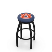 L8B2B - Black Wrinkle Auburn Swivel Bar Stool with Accent Ring by Holland Bar Stool Company, L8B2BAuburn