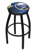 L8B2B Buffalo Sabres Swivel Stool with Black Wrinkle Finish