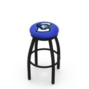 L8B2B - Black Wrinkle Creighton Swivel Bar Stool with Accent Ring by Holland Bar Stool Company