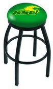 L8B2B Kentucky State University Swivel Stool with Black Wrinkle Finish