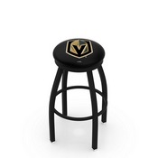 L8B2B Vegas Golden Knights Swivel Stool with Black Wrinkle Finish, L8B2BLVGdKn