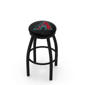 L8B2B Arizona Diamondbacks Swivel Stool with Black Wrinkle Finish by HBS, AGS-L8B2B25MLBAri