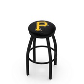 L8B2B Pittsburgh Pirates Swivel Stool with Black Wrinkle Finish by HBS, AGS-L8B2B25MLBPit