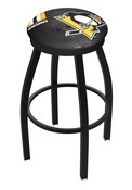 L8B2B Pittsburgh Penguins Swivel Stool with Black Wrinkle Finish