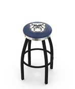 L8B2C Butler Swivel Stool with a Black Wrinkle and Chrome Finish, L8B2CButler