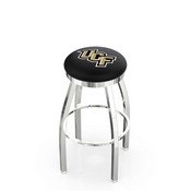 L8C2C - Chrome Central Florida Swivel Bar Stool with Accent Ring by Holland Bar Stool Company, L8C2CCenFla