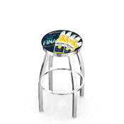L8C2C Corona (5 Limes) Swivel Stool with Chrome Finish by Holland Bar Stool Co.