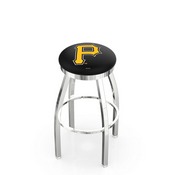 L8C2C Pittsburgh Pirates Swivel Stool with Chrome Finish by HBS, AGS-L8C2C25MLBPit