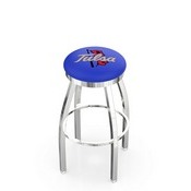 L8C2C - Chrome Tulsa Swivel Bar Stool with Accent Ring by Holland Bar Stool Company