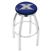 L8C2C - Chrome Xavier Swivel Bar Stool with Accent Ring by Holland Bar Stool Company