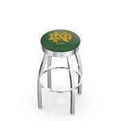 L8C3C Notre Dame (Vintage) Swivel Stool with Chrome Finish by Holland Bar Stool Co., AGS-L8C3C25-07NotreD