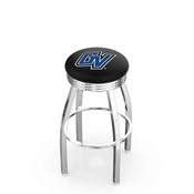 L8C3C - Chrome Grand Valley State Swivel Bar Stool with 2.5