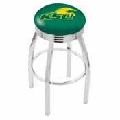 L8C3C Kentucky State University Swivel Stool with Chrome Finish, L8C3C25KYStUn