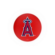 L8C3C Los Angeles Angels Swivel Stool with Chrome Finish by HBS, AGS-L8C3C25MLBLAA