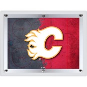 Calgary Flames Backlit LED Sign by Holland Bar Stool Company, AGS-LBLedA-A4CalFla