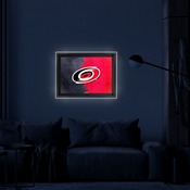 Carolina Hurricanes Backlit LED Sign by Holland Bar Stool Company, AGS-LBLedA-A4CarHur