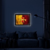 Iowa State University Backlit LED Sign by Holland Bar Stool Company, AGS-LBLedA-A3IowaSt