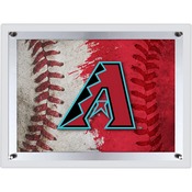 Arizona Diamondbacks Backlit LED Sign by Holland Bar Stool Company, AGS-LBLedA-A4MLBAri