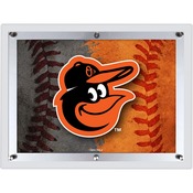 Baltimore Orioles Backlit LED Sign by Holland Bar Stool Company, AGS-LBLedA-A4MLBBal
