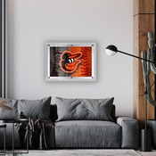 Baltimore Orioles Backlit LED Sign by Holland Bar Stool Company, AGS-LBLedA-A4MLBBal