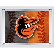 Baltimore Orioles Backlit LED Sign by Holland Bar Stool Company, AGS-LBLedA-A4MLBBal