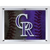 Colorado Rockies Backlit LED Sign by Holland Bar Stool Company, AGS-LBLedA-A4MLBCol